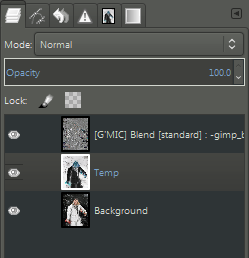GIMP Freaky Details Vivid Light Blend Mode Layers